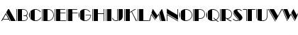 Download BravoEngraved Regular Font Uppercase Preview