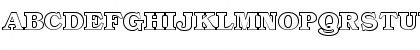 Download Bookman Outline Font Uppercase Preview