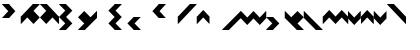 Download Borders Zig Zag Two Font Uppercase Preview