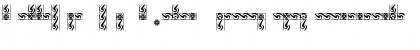 Download Borders Karnak Regular Font Uppercase Preview