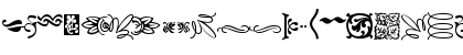 Download BordersOrnament 6 Regular Font Uppercase Preview