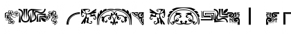 Download BordersOrnaments P05 Font Uppercase Preview