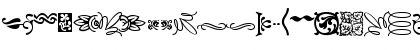 Download BordersOrnaments P06 Font Uppercase Preview