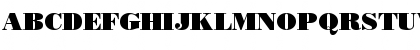 Download BorjomiBlackC Regular Font Uppercase Preview
