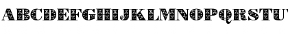 Download BorjomiDecorAC Regular Font Uppercase Preview