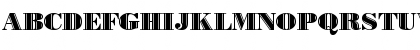 Download BorjomiDecorBC Regular Font Uppercase Preview