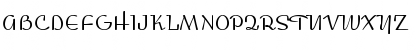 Download Bossa Nova MVB Std Regular Font Uppercase Preview