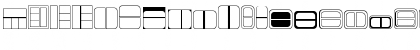Download Boxes Regular Font Uppercase Preview