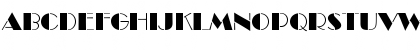 Download Broadway D OT Stencil Regular Font Uppercase Preview