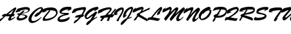 Download Brush Script Font Uppercase Preview
