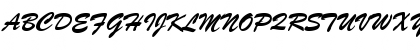 Download Brush Script Regular Font Uppercase Preview