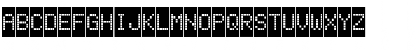 Download BubbledotICG FineNeg Font Uppercase Preview