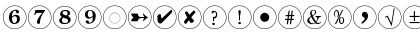 Download Bullets2 Regular Font Uppercase Preview