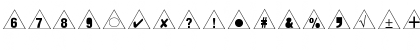 Download Bullets 3 Regular Font Uppercase Preview