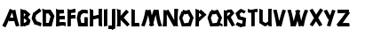 Download BreddaFS Regular Font Uppercase Preview