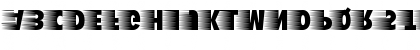 Download BreezeAntipodes Regular Font Uppercase Preview