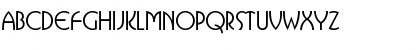 Download BureauAP Regular Font Uppercase Preview