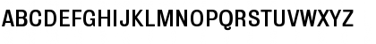 Download BureauGrotFiveThree Regular Font Uppercase Preview