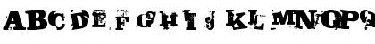 Download Burlap Regular Font Uppercase Preview