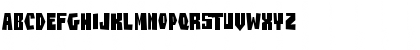 Download BuzzSawAOE Regular Font Uppercase Preview