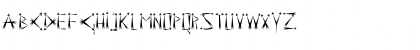 Download BRETAGNE Regular Font Uppercase Preview