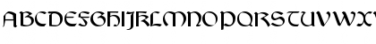 Download BretagneGaelic Regular Font Uppercase Preview
