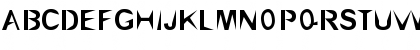 Download Brial pointed Font Uppercase Preview