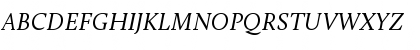 Download Calluna Italic Font