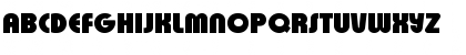 Download BrianBecker-Heavy Regular Font Uppercase Preview