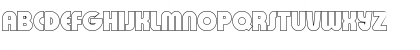 Download BrianBeckerOutline-Heavy Normal Font Uppercase Preview