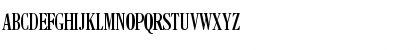 Download Caslon RR Bold ExtraCond Font Uppercase Preview