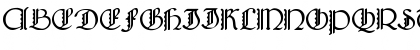 Download Bridgnorth Capitals Regular Font Uppercase Preview