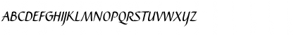 Download Caterina Italic Font Uppercase Preview