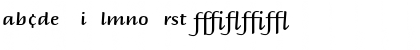 Download Briem Script MM Regular Font Uppercase Preview