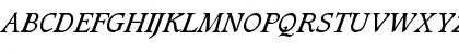 Download Caxton Book Italic Font Uppercase Preview