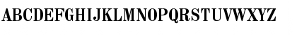 Download Century 725 Bold Condensed Font Uppercase Preview
