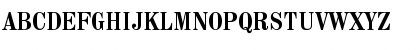 Download Century 725 Bold Condensed Font Uppercase Preview