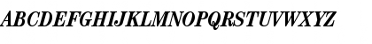 Download ITC Century Std Bold Condensed Italic Font Uppercase Preview