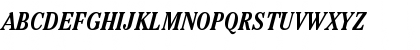 Download ITC Cheltenham Std Bold Condensed Italic Font Uppercase Preview