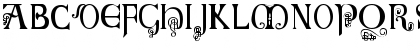 Download British Block Flourish, 10th c. Regular Font Uppercase Preview
