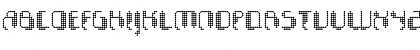 Download Chemo DotStroke Font Uppercase Preview