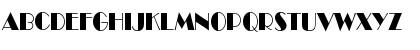 Download BroadwayCnd-Normal Regular Font Uppercase Preview