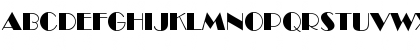 Download BroadwayDEE Regular Font Uppercase Preview