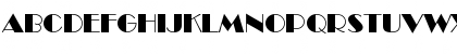 Download BroadwaySCD Regular Font Uppercase Preview