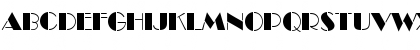 Download BroadwaySteD Regular Font Uppercase Preview