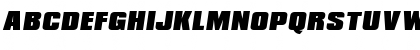 Download CompactaICG BlackItalic Font Uppercase Preview