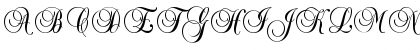 Download BrockScript Regular Font Uppercase Preview