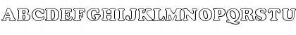 Download Bitstream Cooper Black Outline Font Uppercase Preview