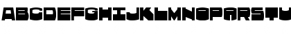 Download Brok Regular Font Uppercase Preview