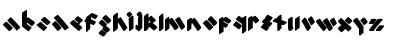 Download Broken Letters Regular Font Uppercase Preview